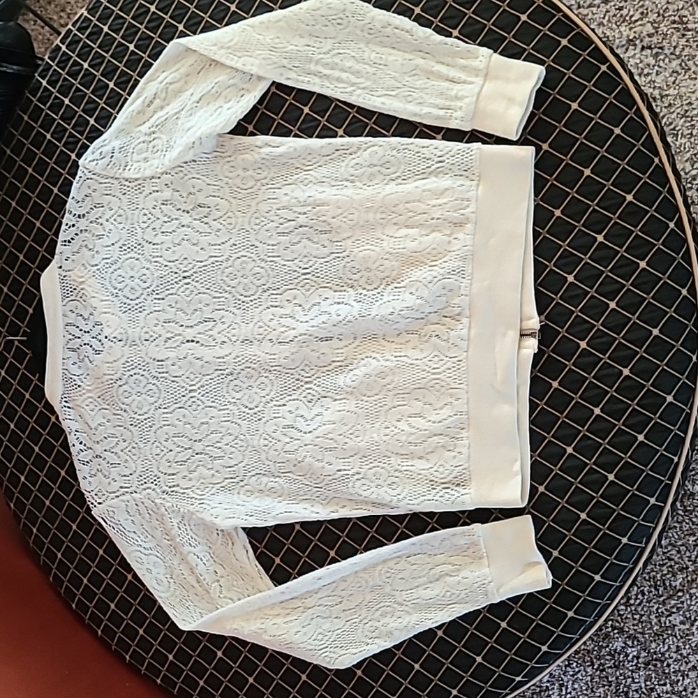 Jack Lace Zipper Jacket W/ Pockets!! - Picture 6 of 7